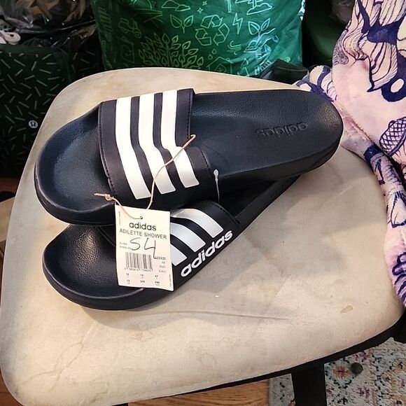 Adidas Slides size 12 NWT - Picture 1 of 2